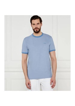 BOSS GREEN T-shirt Tape Rib | Regular Fit | stretch ze sklepu Gomez Fashion Store w kategorii T-shirty męskie - zdjęcie 184351337