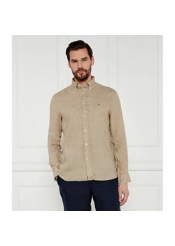 Tommy Hilfiger Lniana koszula PIGMENT DYED | Regular Fit ze sklepu Gomez Fashion Store w kategorii Koszule męskie - zdjęcie 184351436