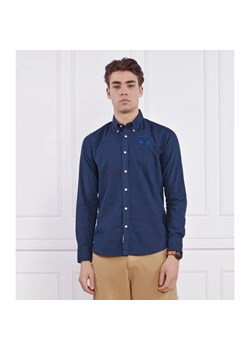 La Martina Koszula | Slim Fit | z dodatkiem lnu ze sklepu Gomez Fashion Store w kategorii Koszule męskie - zdjęcie 184351476