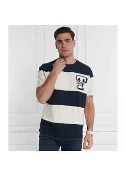 Tommy Jeans T-shirt LETTER CUT & SEW | Regular Fit ze sklepu Gomez Fashion Store w kategorii T-shirty męskie - zdjęcie 184351577