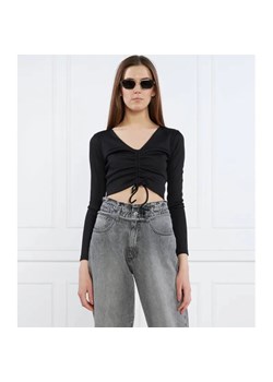 HUGO Bluzka Delexi | Slim Fit ze sklepu Gomez Fashion Store w kategorii Bluzki damskie - zdjęcie 184351579