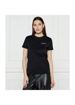 Karl Lagerfeld T-shirt ESSENTIAL | Regular Fit ze sklepu Gomez Fashion Store w kategorii Bluzki damskie - zdjęcie 184351645