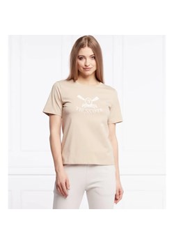 Trussardi T-shirt | Regular Fit ze sklepu Gomez Fashion Store w kategorii Bluzki damskie - zdjęcie 184351679