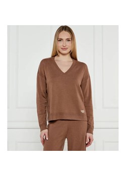 Liu Jo Sport Wełniany sweter | Regular Fit | z dodatkiem kaszmiru ze sklepu Gomez Fashion Store w kategorii Swetry damskie - zdjęcie 184351728
