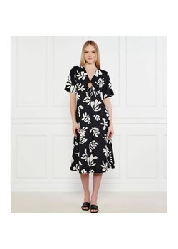 Marella Lniana sukienka MOLISE ze sklepu Gomez Fashion Store w kategorii Sukienki - zdjęcie 184351759