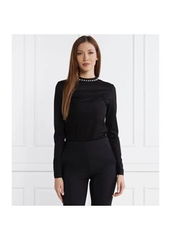Karl Lagerfeld Bluzka lslv embellished | Regular Fit ze sklepu Gomez Fashion Store w kategorii Bluzki damskie - zdjęcie 184351906