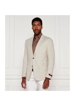 Windsor Marynarka 13 Giro | Shaped fit | z dodatkiem lnu ze sklepu Gomez Fashion Store w kategorii Marynarki męskie - zdjęcie 184351935
