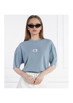 Calvin Klein Jeans T-shirt | Boyfriend fit ze sklepu Gomez Fashion Store w kategorii Bluzki damskie - zdjęcie 184352089