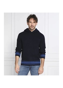 BOSS BLACK Wełniany sweter Lampione | Regular Fit ze sklepu Gomez Fashion Store w kategorii Swetry męskie - zdjęcie 184352126