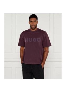 HUGO T-shirt Dinkee | Oversize fit ze sklepu Gomez Fashion Store w kategorii T-shirty męskie - zdjęcie 184352129