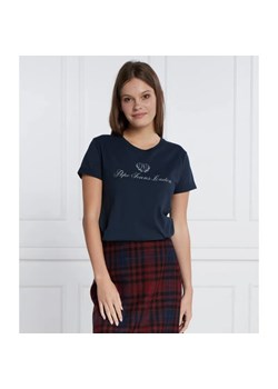 Pepe Jeans London T-shirt | Regular Fit ze sklepu Gomez Fashion Store w kategorii Bluzki damskie - zdjęcie 184352158
