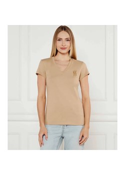 Armani Exchange T-shirt | Slim Fit ze sklepu Gomez Fashion Store w kategorii Bluzki damskie - zdjęcie 184352325