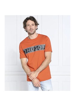 HUGO T-shirt Dinotto | Regular Fit ze sklepu Gomez Fashion Store w kategorii T-shirty męskie - zdjęcie 184352377