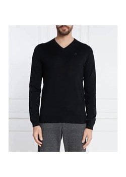 Karl Lagerfeld Wełniany sweter | Regular Fit ze sklepu Gomez Fashion Store w kategorii Swetry męskie - zdjęcie 184352397