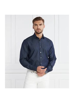 Oscar Jacobson Koszula Cut Away Washed DENIM | Regular Fit ze sklepu Gomez Fashion Store w kategorii Koszule męskie - zdjęcie 184352406