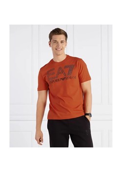 EA7 T-shirt | Regular Fit ze sklepu Gomez Fashion Store w kategorii T-shirty męskie - zdjęcie 184352417