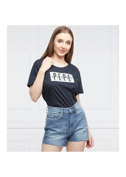 Pepe Jeans London T-shirt PATSY | Regular Fit ze sklepu Gomez Fashion Store w kategorii Bluzki damskie - zdjęcie 184352428