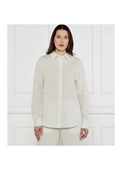 Calvin Klein Koszula | Regular Fit | z dodatkiem lnu ze sklepu Gomez Fashion Store w kategorii Koszule damskie - zdjęcie 184352766