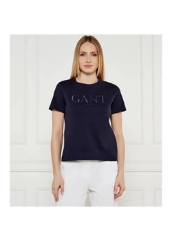 Gant T-shirt | Regular Fit ze sklepu Gomez Fashion Store w kategorii Bluzki damskie - zdjęcie 184352768
