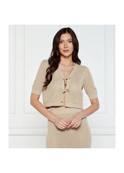 Marella Kardigan CIACK | Loose fit | z dodatkiem lnu ze sklepu Gomez Fashion Store w kategorii Swetry damskie - zdjęcie 184352797