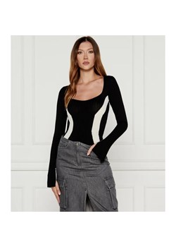 Patrizia Pepe Bluzka | Slim Fit ze sklepu Gomez Fashion Store w kategorii Bluzki damskie - zdjęcie 184352806