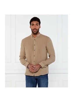 HUGO Lniana koszula Elvory | Slim Fit ze sklepu Gomez Fashion Store w kategorii Koszule męskie - zdjęcie 184352845