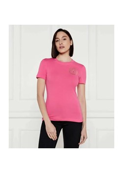 Versace Jeans Couture T-shirt | Slim Fit ze sklepu Gomez Fashion Store w kategorii Bluzki damskie - zdjęcie 184352857