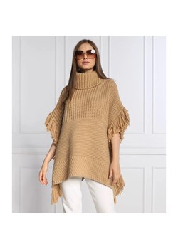 Liu Jo Ponczo | Relaxed fit | z dodatkiem wełny ze sklepu Gomez Fashion Store w kategorii Poncza - zdjęcie 184352928