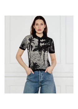 Desigual Polo TROPICAL HAWAII Christian Lacroix | Regular Fit ze sklepu Gomez Fashion Store w kategorii Bluzki damskie - zdjęcie 184353065