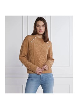 MAX&Co. Wełniany sweter SCHIUMA | Regular Fit ze sklepu Gomez Fashion Store w kategorii Swetry damskie - zdjęcie 184353126