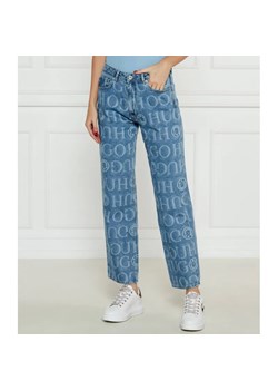 Hugo Blue Jeansy Elyah_B | Straight fit ze sklepu Gomez Fashion Store w kategorii Jeansy damskie - zdjęcie 184353145