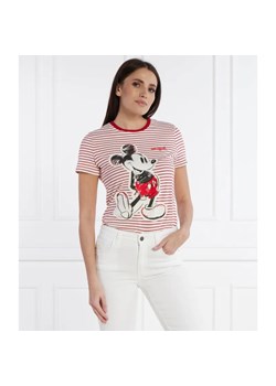 Desigual T-shirt DESIGUAL X MICKEY MOUSE | Regular Fit ze sklepu Gomez Fashion Store w kategorii Bluzki damskie - zdjęcie 184353165