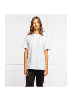 EA7 T-shirt | Regular Fit ze sklepu Gomez Fashion Store w kategorii Bluzki damskie - zdjęcie 184353346
