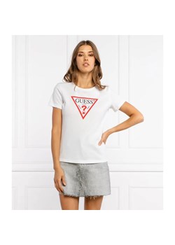 GUESS T-shirt ORIGINAL | Regular Fit ze sklepu Gomez Fashion Store w kategorii Bluzki damskie - zdjęcie 184353377