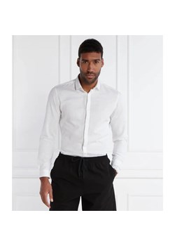 HUGO Koszula Ketran | Slim Fit | z dodatkiem lnu ze sklepu Gomez Fashion Store w kategorii Koszule męskie - zdjęcie 184353445