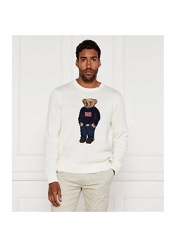 POLO RALPH LAUREN Lniany sweter | Regular Fit ze sklepu Gomez Fashion Store w kategorii Swetry męskie - zdjęcie 184353479