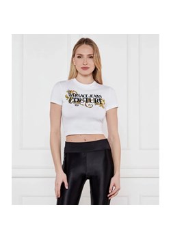 Versace Jeans Couture T-shirt | Cropped Fit ze sklepu Gomez Fashion Store w kategorii Bluzki damskie - zdjęcie 184353497