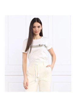 Liu Jo Sport T-shirt | Regular Fit ze sklepu Gomez Fashion Store w kategorii Bluzki damskie - zdjęcie 184353507