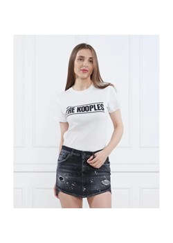 The Kooples T-shirt | Regular Fit ze sklepu Gomez Fashion Store w kategorii Bluzki damskie - zdjęcie 184353659