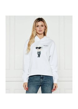 Karl Lagerfeld Bluza IKON AQUARELLE | Regular Fit ze sklepu Gomez Fashion Store w kategorii Bluzy damskie - zdjęcie 184353695