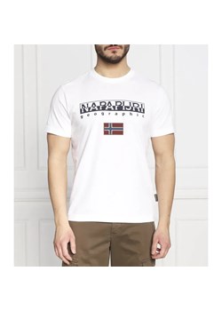 Napapijri T-shirt s-ayas | Regular Fit ze sklepu Gomez Fashion Store w kategorii T-shirty męskie - zdjęcie 184353755