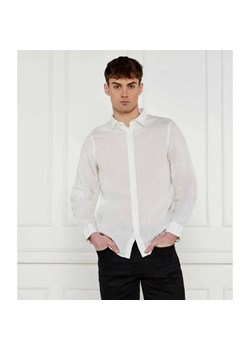 Armani Exchange Lniana koszula | Regular Fit ze sklepu Gomez Fashion Store w kategorii Koszule męskie - zdjęcie 184353768