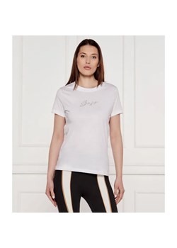 BOSS ORANGE T-shirt C_Esogo_2_MA_crystal | Regular Fit ze sklepu Gomez Fashion Store w kategorii Bluzki damskie - zdjęcie 184353769