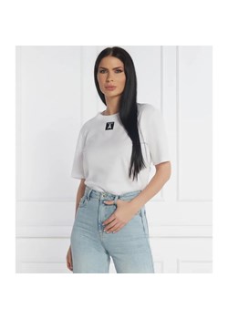 Patrizia Pepe T-shirt | Regular Fit ze sklepu Gomez Fashion Store w kategorii Bluzki damskie - zdjęcie 184353869