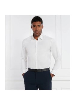HUGO Koszula Ermo | Slim Fit | stretch ze sklepu Gomez Fashion Store w kategorii Koszule męskie - zdjęcie 184353948