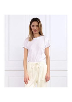 Trussardi T-shirt | Regular Fit ze sklepu Gomez Fashion Store w kategorii Bluzki damskie - zdjęcie 184353997