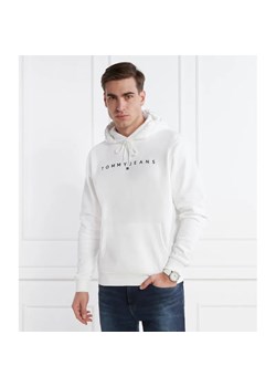 Tommy Jeans Bluza LINEAR LOGO HOODIE EXT | Regular Fit ze sklepu Gomez Fashion Store w kategorii Bluzy męskie - zdjęcie 184354006