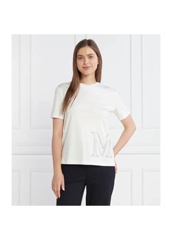 Max Mara Leisure T-shirt | Regular Fit ze sklepu Gomez Fashion Store w kategorii Bluzki damskie - zdjęcie 184354017