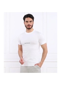 Calvin Klein Jeans T-shirt INSTITUTIONAL | Regular Fit ze sklepu Gomez Fashion Store w kategorii T-shirty męskie - zdjęcie 184354058