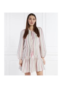 Pepe Jeans London Lniana sukienka DEBBIE ze sklepu Gomez Fashion Store w kategorii Sukienki - zdjęcie 184354085
